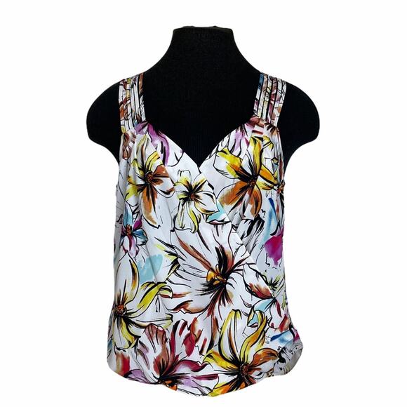 Amanda Uprichard Tops - Amanda Uprichard Floral Wrap Bubble Hem Top Small